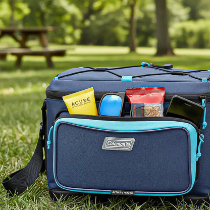 Bolso Termico Enfriador Coleman Bolsa Termica Conservadora Azul