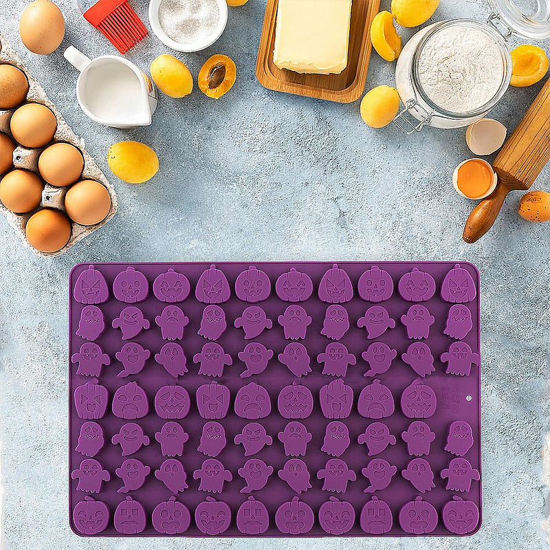 Molde Silicona Para Chocolate Moldes Halloween Moldes Repost Al Azar