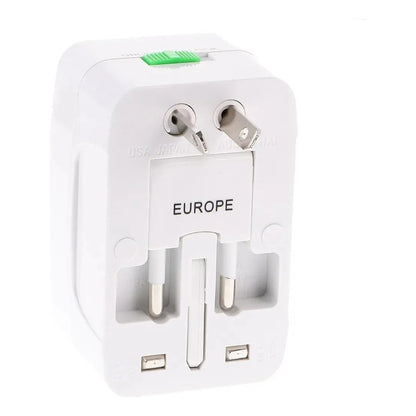 Pack 2 Adaptador De Enchufe Americano Conector Universal Europeo Enchufe Americano Adaptador Universal De Enchufe Para Viajes Adaptador Enchufe Australia Adaptador Enchufe Viaje Okshop