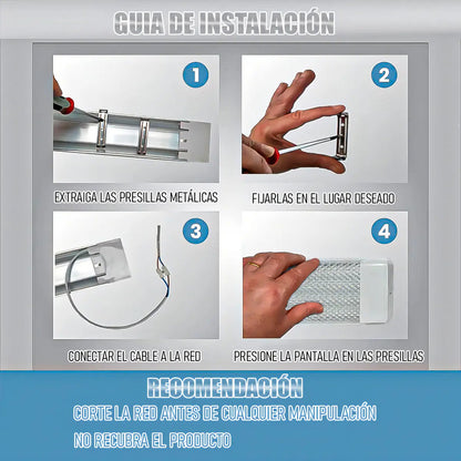 Lamparas Para Techo Barra Led Regleta Led Lampara Led Techo Lampara De Techo Regleta Led Lampara Regleta Plana Lámparas De Techo Lampara Led Blanco