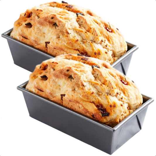 Pack X2 Moldes Pan De Pascua Molde De Queque Moldes Pan 20cm Gris