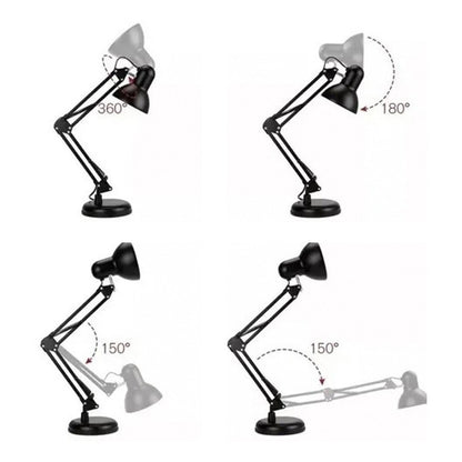 Lamparas De Velador Lampara Escritorio Flexible Ajustable