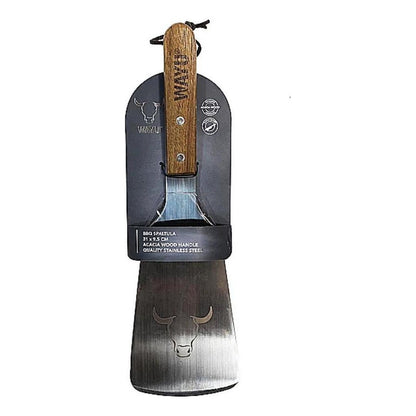 Espatula Bbq Multiuso Wayu Churrasquera Asado Cocina Color Marrón