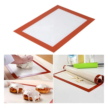 Lamina De Silicona Para Horno Antiadherente Silpat Galleta Blanco
