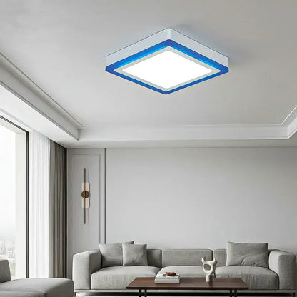 Lampara Techo Led Plafon 12w Foco Led Sobrepuesto Foco Techo Blanco