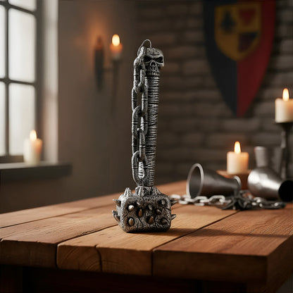 Juguete Plástico De Halloween Maza Mangual Con Cadena