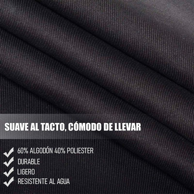 Delantal Parrillero Wayu Pechera Cocina Mandiles Cocina Wayu Negro Wayu