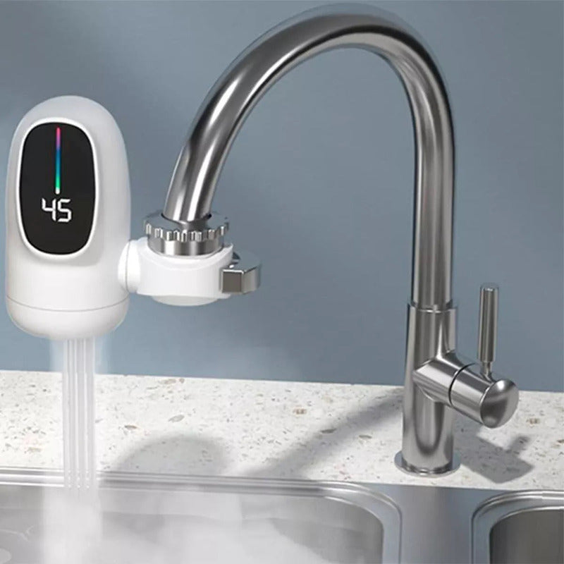 Llave Eléctrica Lavaplatos Calentador De Agua Cocina Calient