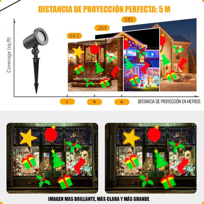 Proyector Luces Navidad Luces Navideñas Proyector De Navidad Diseños