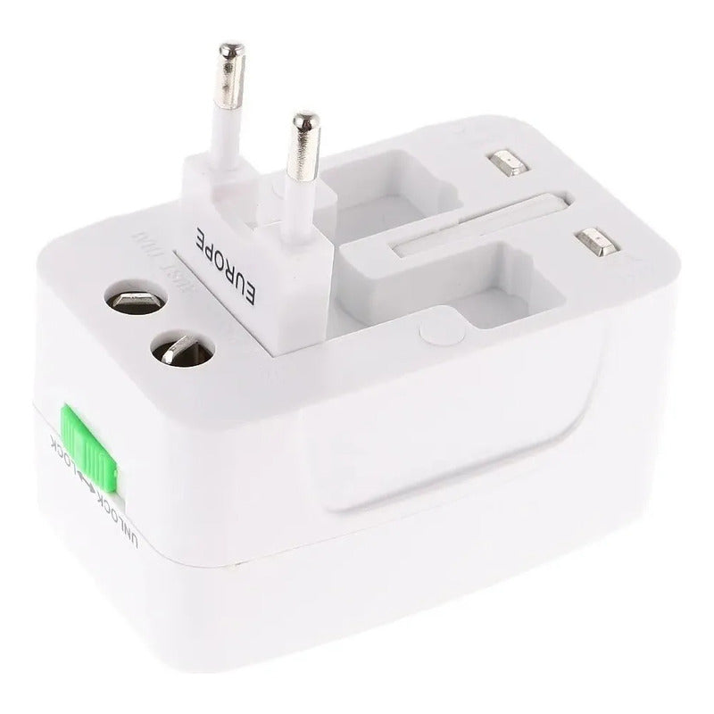 Adaptador Universal Okshop 4 Puertos Europeo Americano Británico
