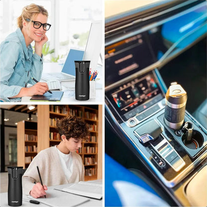 Vasos Contigo Mug Contigo Vaso Termico Contigo Vaso 473 Ml Vaso Termico Contigo Acero Inoxidable 473ml Okshop Vasos Termicos Cafe Sistema Antigoteo Libre Bpa Mug Contigo Antiderrame Gris