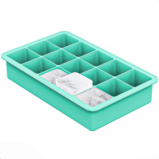 Molde De Hielo Cubetas De Hielo Bandeja Silicona Para Hielo Verde