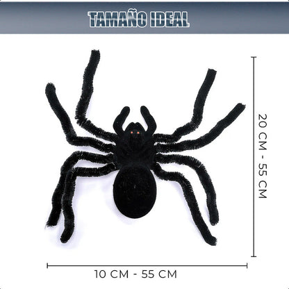Araña Grande Decoracion Halloween Araña Decorativa Fiestas