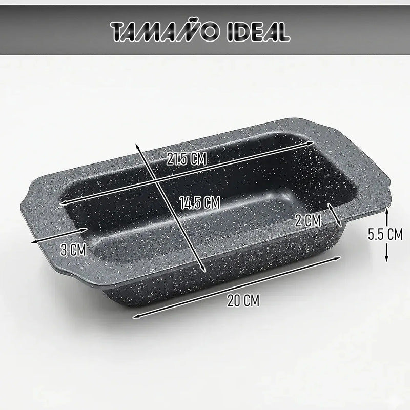 Moldes Para Queque Molde Rectangular Granito Molde 21 Cm Gris Okshop Moldes Para Queque Moldes Para Pan De Pascua Molde De Queque 21 Cm Molde De Torta Molde Para Pan Molde Rectangular
