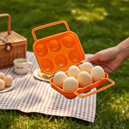 Pack 2 Organizador Huevos Dispensador Huevos Porta Huevos Verde