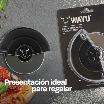 Cortador Pizza Rueda Wayu Cortador De Pizza Profesional Wayu Negro