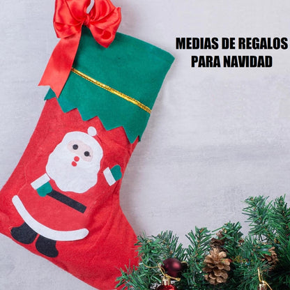 Pack X6 Botas Navideñas Adornos De Navidad Botas Colgantes