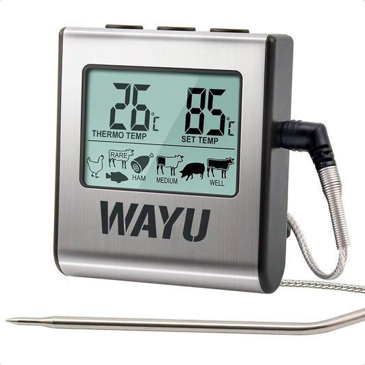Termometro Para Carne Termómetro Digital Wayu Termometro