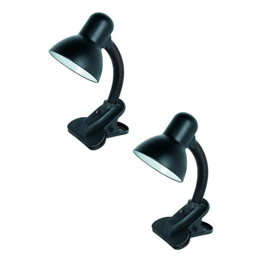 Lampara Escritorio Click Flexible Lampara Velador Lectura Lampara De Noche Led Plastica Okshop Lamparas Para Velador Pack 2 Lamparas De Escritorio Lampara Velador Dormitorio Color Negro