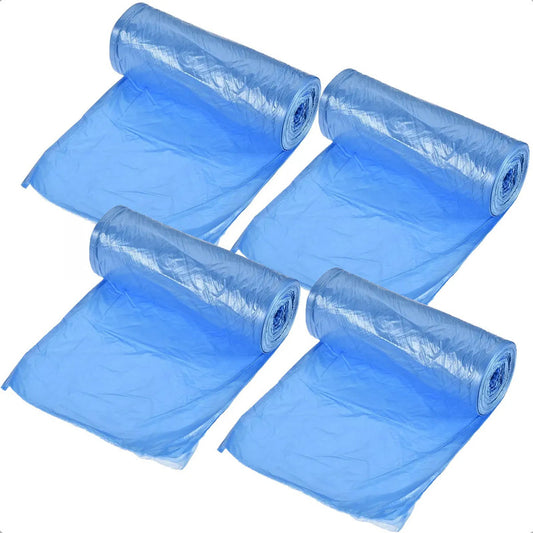 Bolsas De Basura Bolsa Basura 50x60 Cm Bolsas Plasticas 120u Bolsas Plasticas Transparentes De Basura Multifuncional Bolsa Plástica Mediana 120 Unidades Oficinas Polietileno Okshop