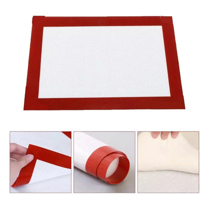 Lamina Silicon Antiadherente Hornear Esterilla Horno Galleta Blanco