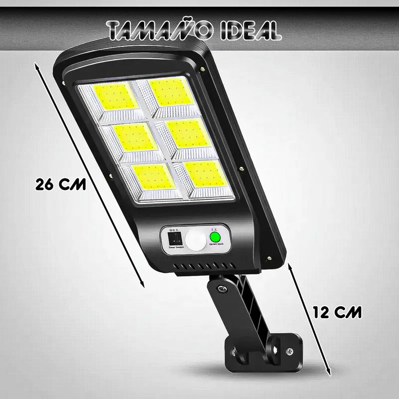 Pack 2 Foco Led Solar Foco Solar Exterior Focos Foco Solar Negro Blanco Frío