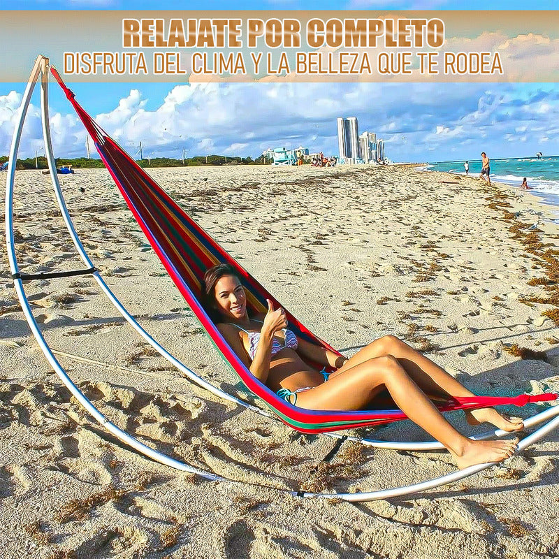 Hamaca Colgante Hamacas De Jardin Hamaca Colgante 2 Plazas Azul