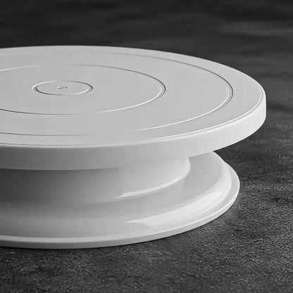 Base Para Torta Porta Torta Base Torta Base Giratoria 28cm Blanco