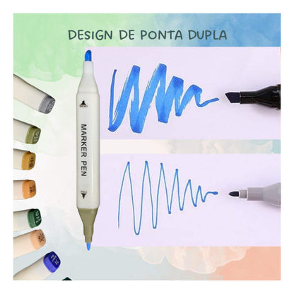 Estuche Maletín 53 Piezas Colores Lapiz Para Dibujar Y Pinta
