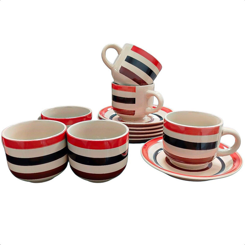 Juego De Tazas Tazas Para Cafe Set 6 Tazas Juegos De Tazas Modelo 1 Tazas