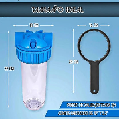 Filtros Para Agua Sistema De Filtro De Agua Purificador Agua Azul