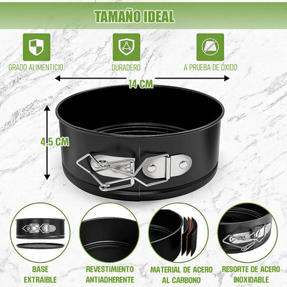 Molde Queque Moldes Reposteria Molde Torta Desmontable Molde Arcashopping Molde Para Torta Molde Para Pan Moldes De Torta Molde De Queque 14 Cm Moldes Para Pan De Pascua