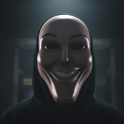 Máscara La Purga Máscara De Halloween Disfraz Mascaras Hallo Rosa La Purga Sonrisa