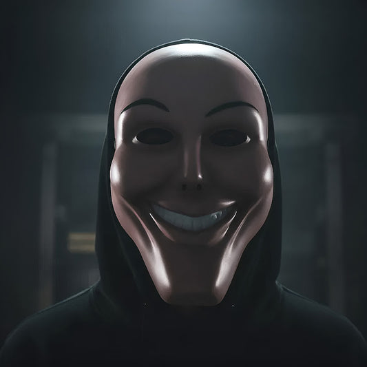 Máscara La Purga Máscara De Halloween Disfraz Mascaras Hallo Rosa La Purga Sonrisa