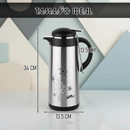 Termo Para Cafe Termo Para Agua Caliente Termo 1.9 Litros Gris Okshop Termo Agua Caliente 1.9 Litros Termos Para Agua Caliente Termos Para Agua Termo De Acero Inoxidable Termo De Cafe 1.9 Litros