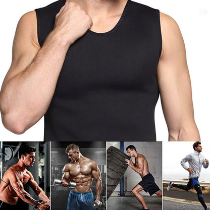 Camiseta Reductora Hombre Modelador Cintura Faja Ejercicio