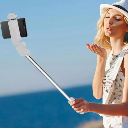 Tripode Celular Con Control Tripodes Camara Palo Selfie Negro