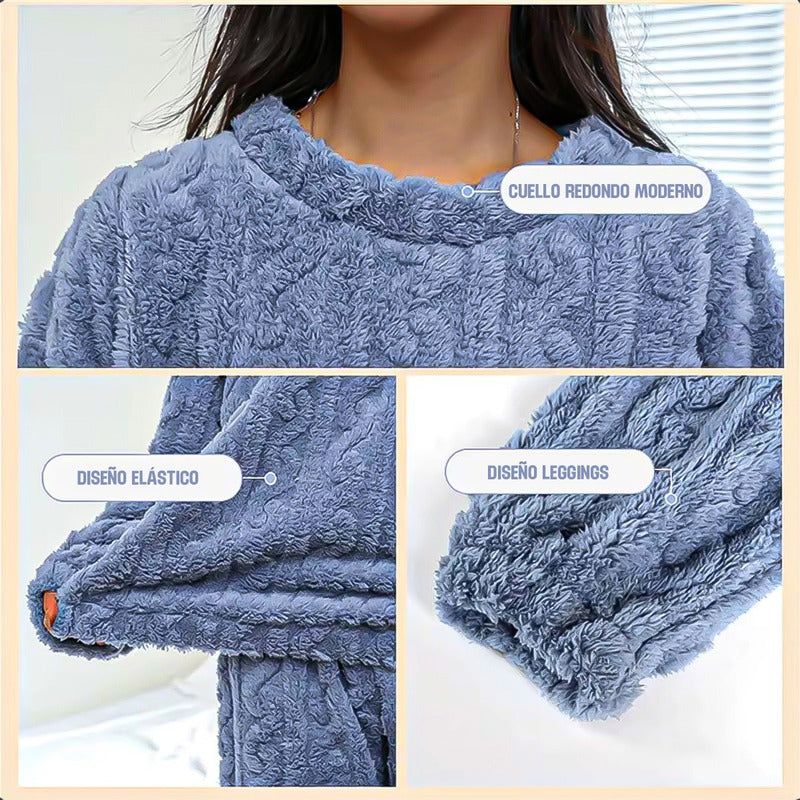 Pack 2 Pijama Poleron Chiporro Pijamas Mujer Pijama Mujer