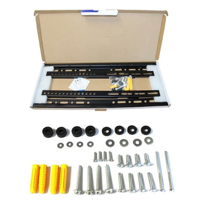 Soporte De Pared Fijo Okshop Para Tv De 26 A 63 Pulgadas Y Hasta 45 Kg Negro