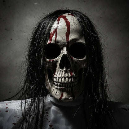 Monstruo Calavera Halloween Adorno Halloween Con Sonido