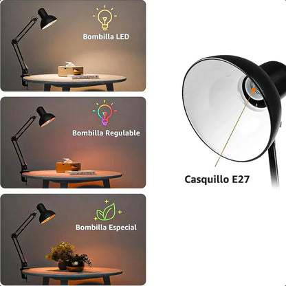 Lampara Escritorio Lampara Velador Lamparas De Lectura Noche Rojo Okshop Lampara De Sobremesa Luz De Lectura Lamparas De Mesa Rojo Lampara Mesa Lamparas Velador Rojo Lampara Led Rojo