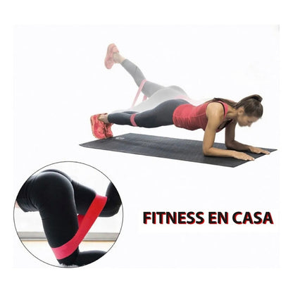 Set De Bandas Elásticas De Resistencia Para Ejercicio Okshop Varios