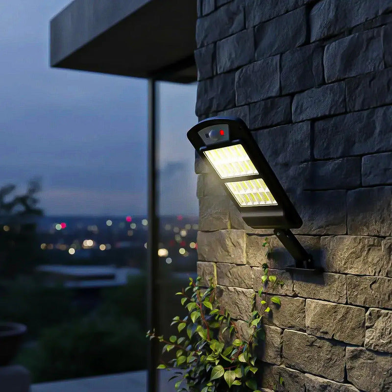 Foco Solar Foco Solar Exterior Foco Led Solar Focos Solares Negro Blanco
