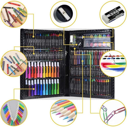Plumones Para Pintar 168 Pcs Set De Arte Lápices Para Pintar