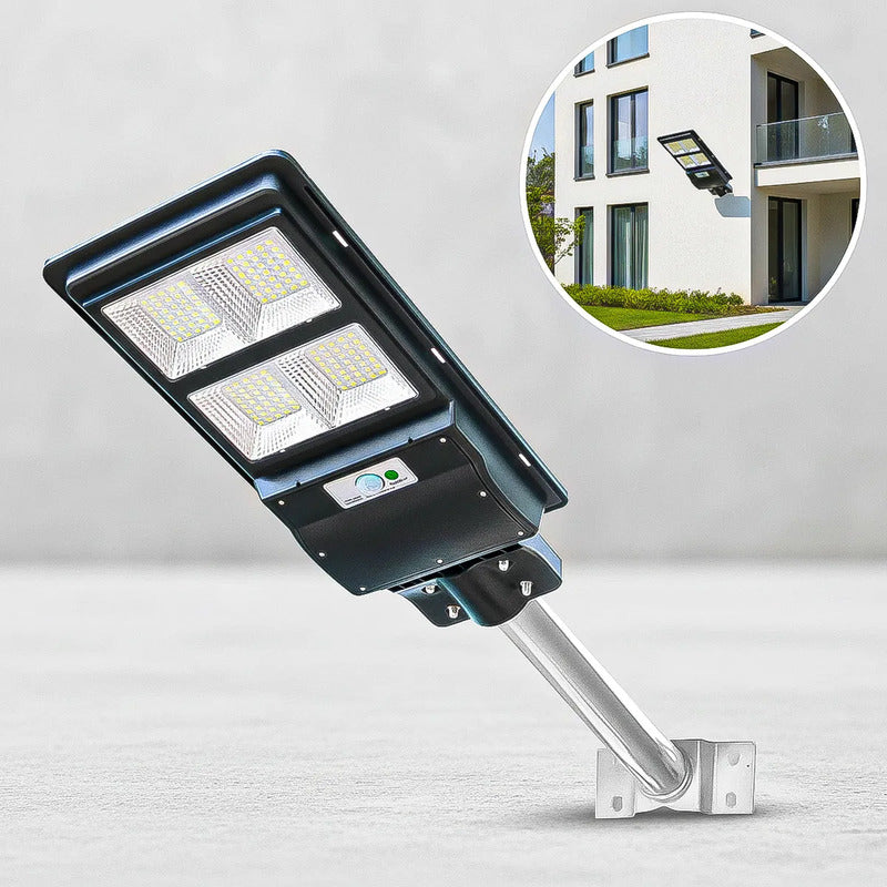 Foco Led Solar 200w Foco Led Solar Foco Solar Exterior Foco Negro Blanco Frío