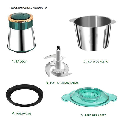 Procesador De Alimentos Procesadora Alimentos Picadora 1 2 3