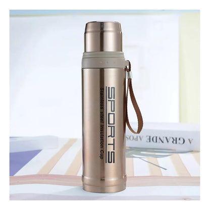 Recipiente Termico Acero Inoxidable Bronce Vaso Termico Frio 750ml Portatil Vaso Termico Sports Acero Inoxidable Vaso Cilindrico Ter Vaso Termico Para Cafe Termo Agua Caliente 750ml Portatil Okshop