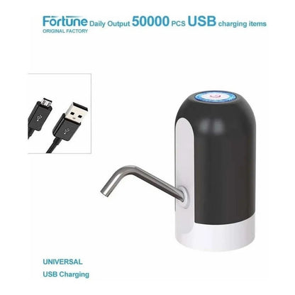 Dispensador De Agua Electrico Usb Recargable Botella Envase