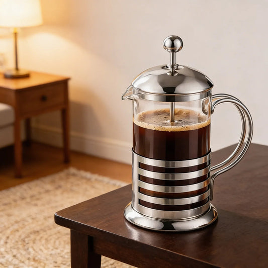 Cafetera Francesa Vidrio Cafetera Francesa 600ml Cafetera Modelo Linea
