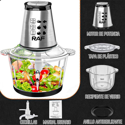 Procesador De Alimentos Picadora Procesadora Alimento Carne Negro